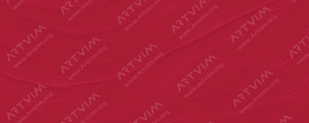 دالر رونی : رنگ‌ اکریلیک کرایلا : Crimson Alizarin Hue
