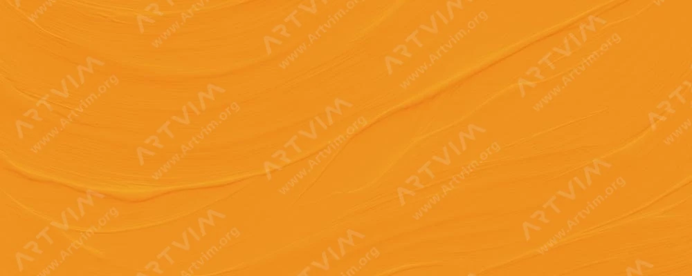 دالر رونی : رنگ‌ اکریلیک کرایلا : Indian Yellow Hue