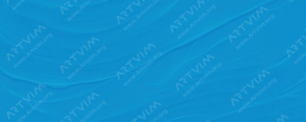 دالر رونی : رنگ‌ اکریلیک کرایلا : Manganese Blue Hue