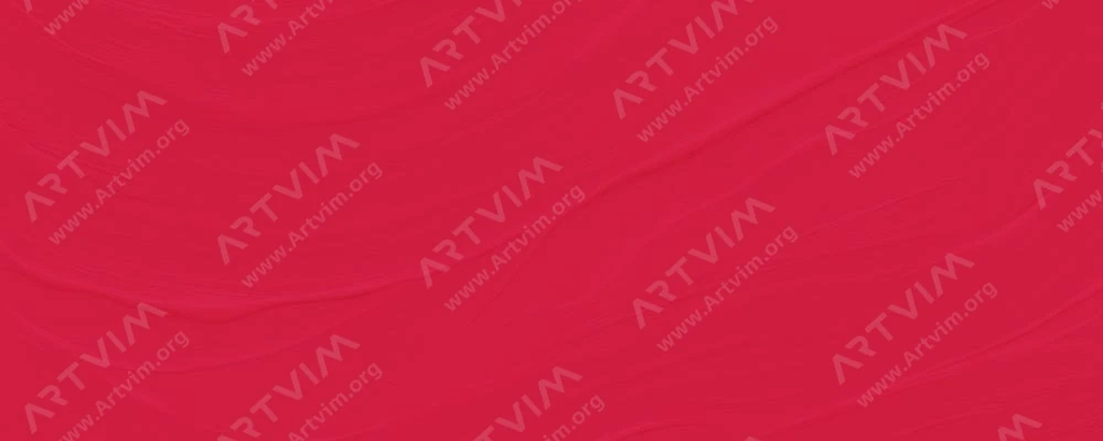 دالر رونی : رنگ‌ اکریلیک کرایلا : Napthol Crimson