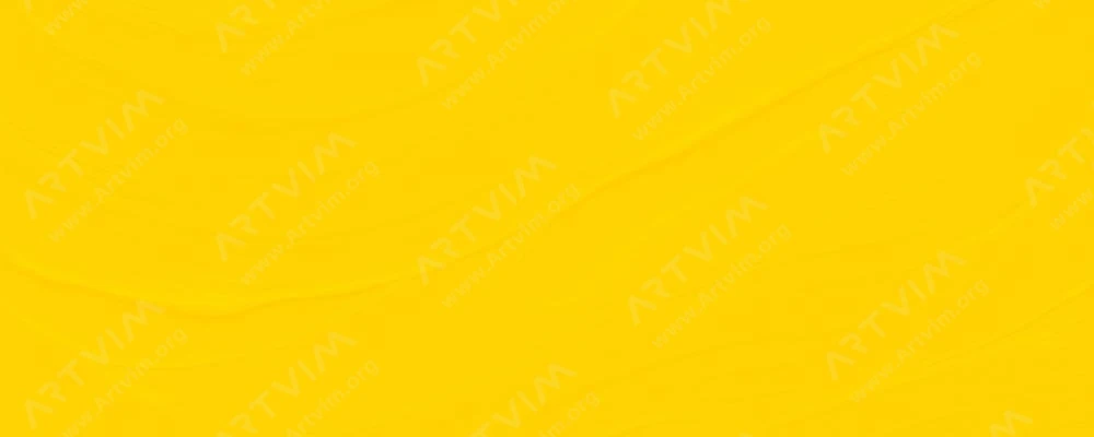 دالر رونی : رنگ‌ اکریلیک کرایلا : Permanent Yellow (Arylamide)