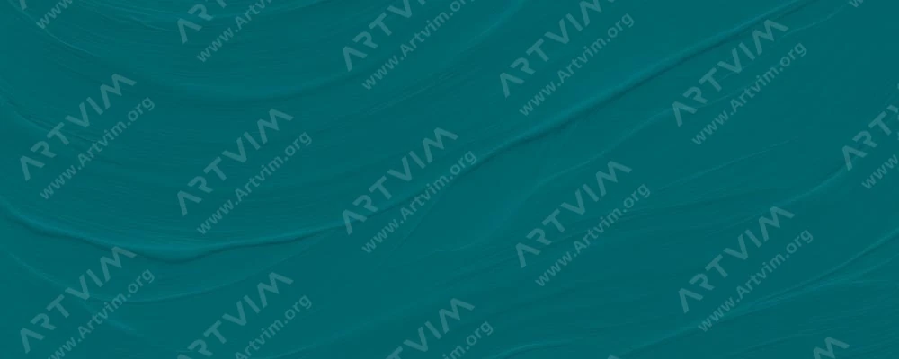 دالر رونی : رنگ‌ اکریلیک کرایلا : Phthalo Turquoise