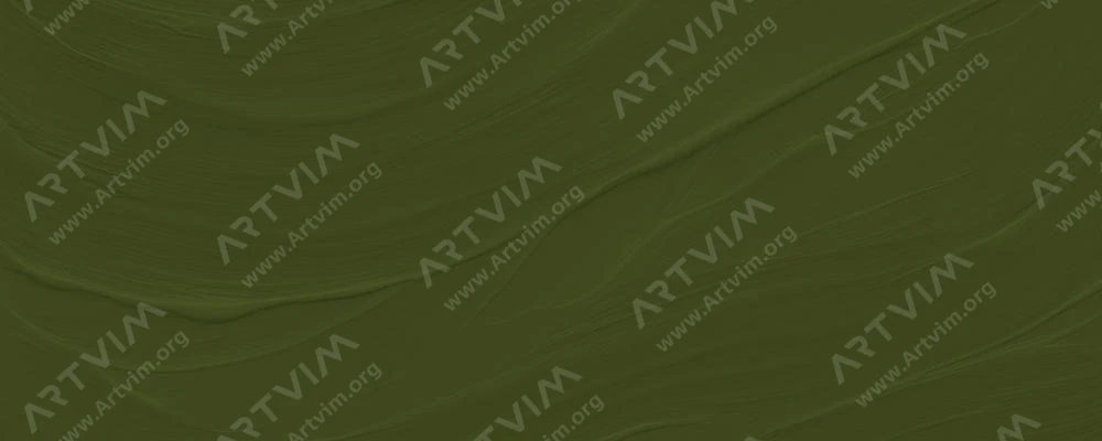 دالر رونی : رنگ‌ اکریلیک کرایلا : Terre Verte Hue