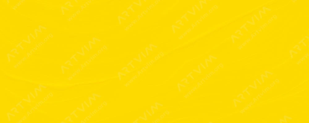 دالر رونی : رنگ‌ اکریلیک گرجویت : Cadmium Yellow