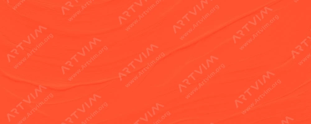 دالر رونی : رنگ‌ اکریلیک هوی بادی سیستم تری : Cadmium Red Hue
