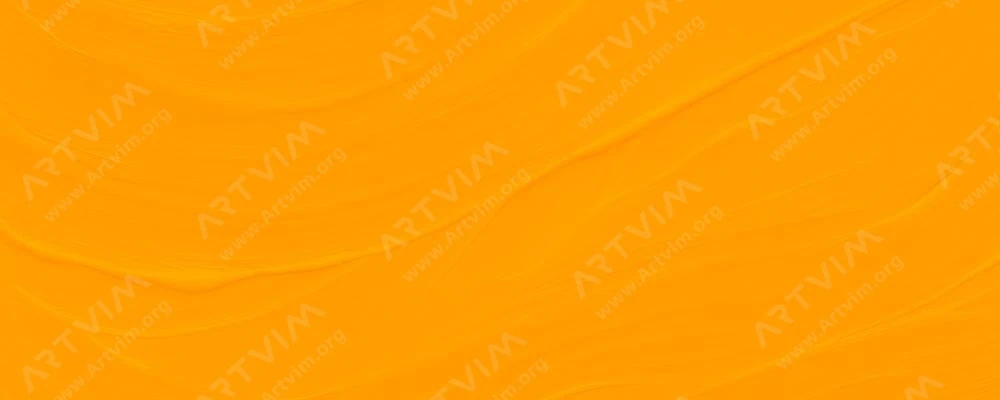 دالر رونی : رنگ‌ اکریلیک هوی بادی سیستم تری : Cadmium Yellow Deep Hue