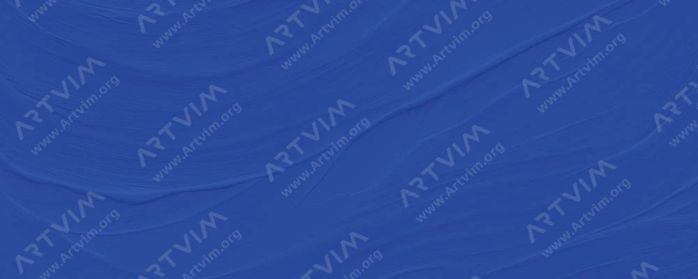 دالر رونی : رنگ‌ اکریلیک هوی بادی سیستم تری : Cobalt Blue Hue