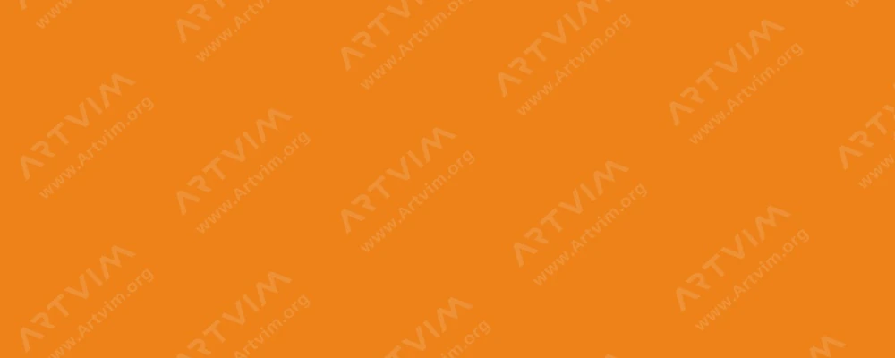 دالر رونی : رنگ روغن حلال در آب جورجین : Cadmium Orange Hue