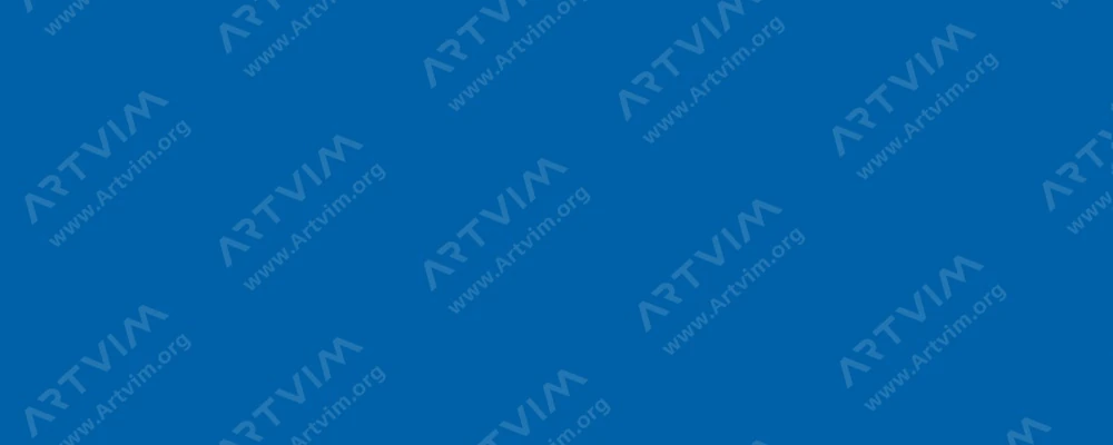 دالر رونی : رنگ روغن حلال در آب جورجین : Cobalt Blue Hue