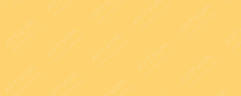 دالر رونی : رنگ روغن حلال در آب جورجین : Naples Yellow