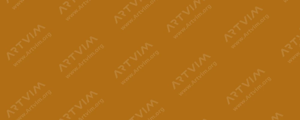 دالر رونی : رنگ روغن حلال در آب جورجین : Raw Sienna