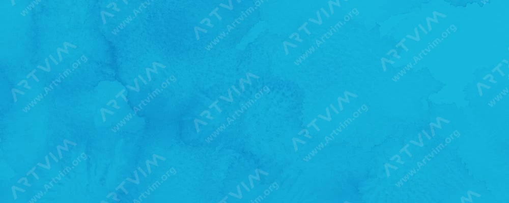 درونت : آبرنگ : Kingfisher Blue