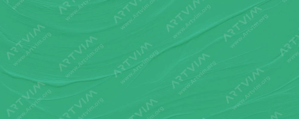 دریوان : رنگ‌ اکریلیک روان ماتیس : Chromium Green Oxide