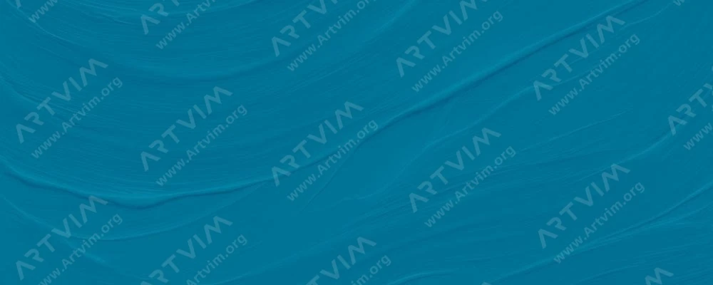 دریوان : رنگ‌ اکریلیک روان ماتیس : Mineral Blue (Antique Blue)