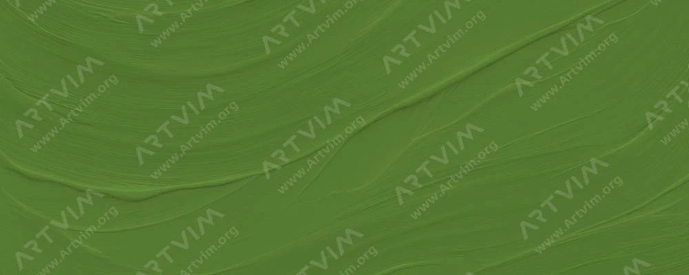 دریوان : رنگ‌ اکریلیک غلیظ ماتیس : Australian Sap Green