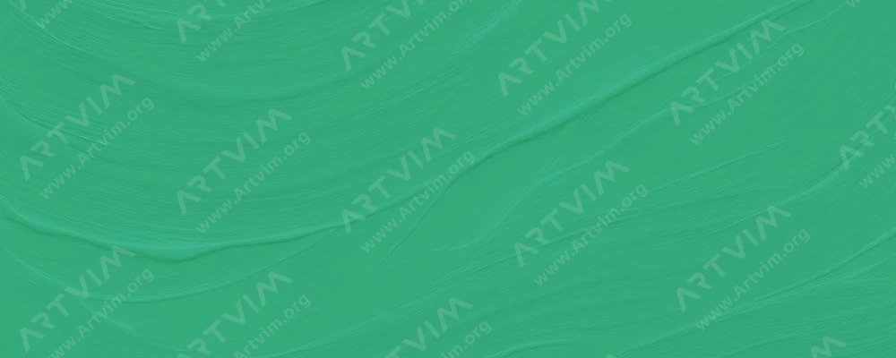 دریوان : رنگ‌ اکریلیک غلیظ ماتیس : Chromium Green Oxide