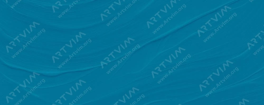 دریوان : رنگ‌ اکریلیک غلیظ ماتیس : Mineral Blue (Antique Blue)