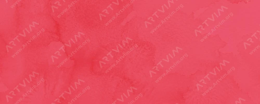 رومن اشمال : آبرنگ آکواریوس : Anthraquinone Scarlet