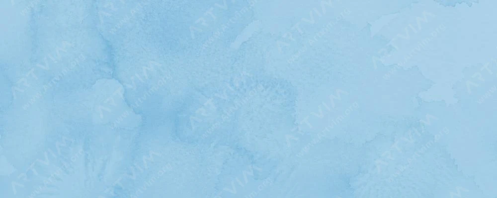 رومن اشمال : آبرنگ آکواریوس : Aquarius Cobalt Blue