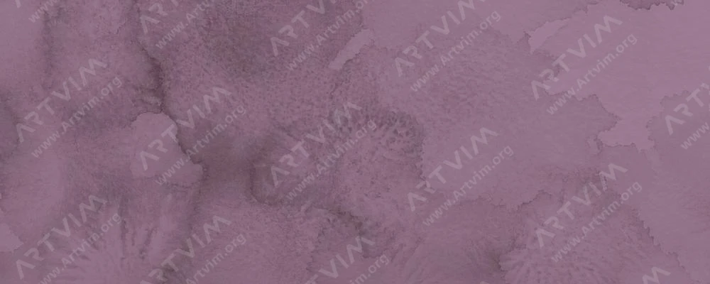 رومن اشمال : آبرنگ آکواریوس : Aquarius Violet