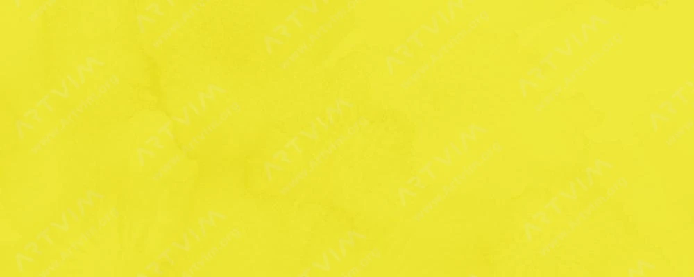 رومن اشمال : آبرنگ آکواریوس : Cadmium Lemon