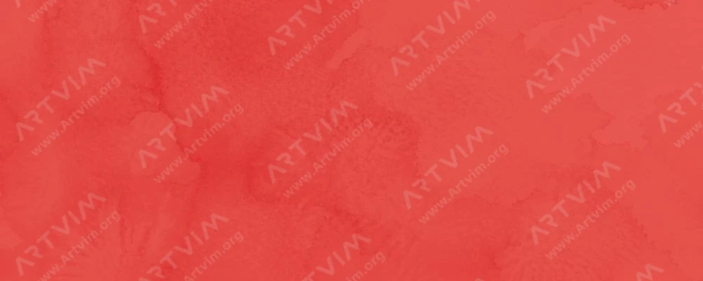 رومن اشمال : آبرنگ آکواریوس : Cadmium Orange