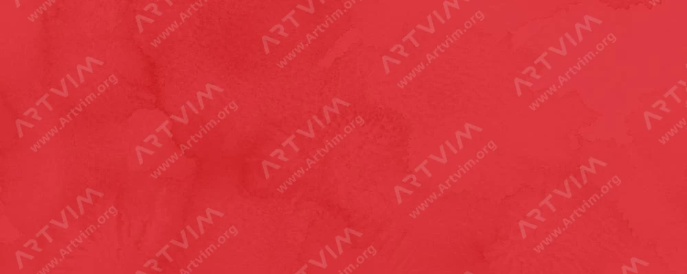 رومن اشمال : آبرنگ آکواریوس : Cadmium Red