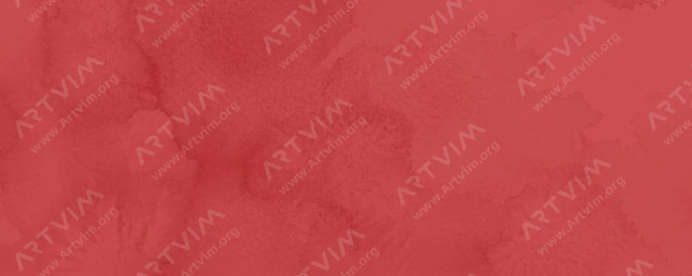 رومن اشمال : آبرنگ آکواریوس : Cadmium Red Deep