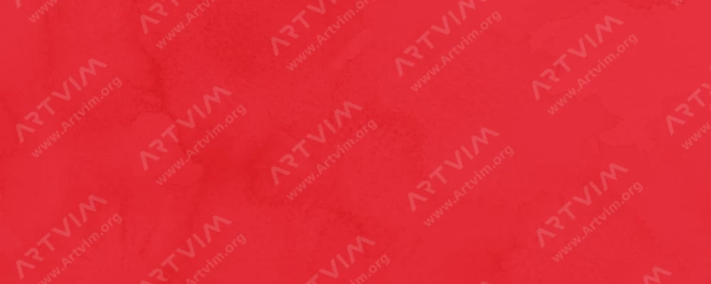 رومن اشمال : آبرنگ آکواریوس : Cadmium Vermilion
