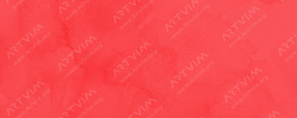 رومن اشمال : آبرنگ آکواریوس : Cherry Quinacridone Red