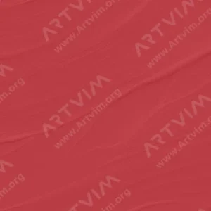 سن‌نلیه : رنگ‌ اکریلیک آبستره : Cadmium Red deep hue