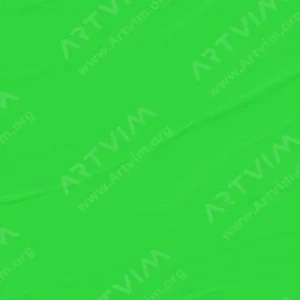 گلدن : رنگ‌ اکریلیک غلیظ هووی بادی : Fluorescent Green