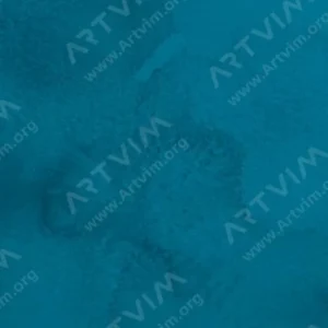 هولبین : آبرنگ شین گانسای : Turquoise Blue