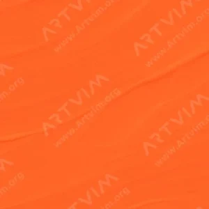 هولبین : رنگ‌ اکریلیک غلیظ هووی بادی : Luminous Orange